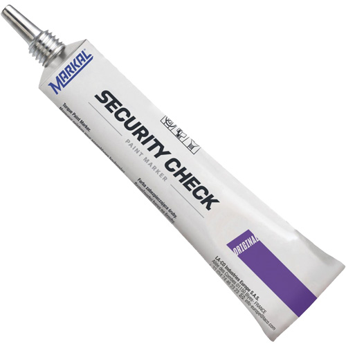 Security Check Paint Marker, 1.7 oz., Tube, Purple Nia-Chem Ltd.