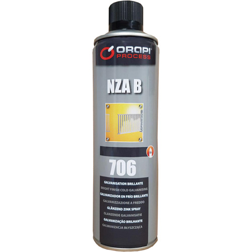 Peinture pour galvanisation &agrave; froid, Canette a&eacute;rosol Nia-Chem Ltd.