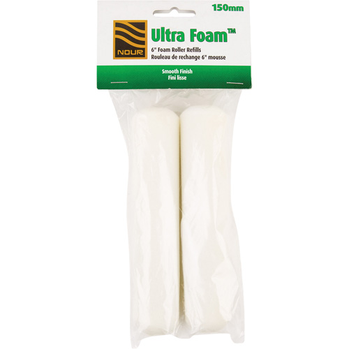 Rouleaux &agrave; peinture haute densit&eacute; Ultra Foam, Nap 9,525 mm (3/8"), 152,4 mm (6") l Nia-Chem Ltd.