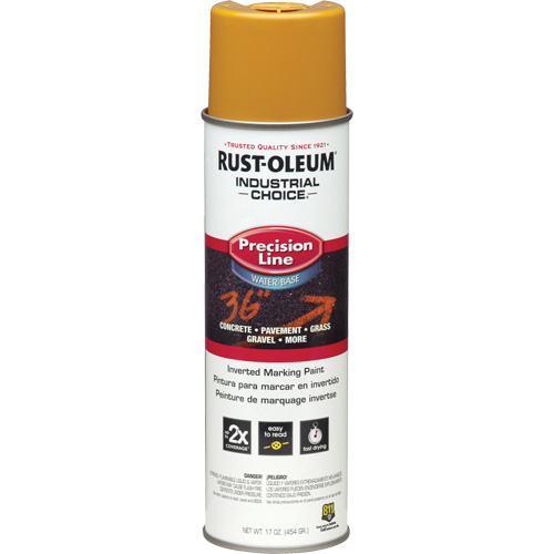 Peinture de marquage lin&eacute;aire de pr&eacute;cision &agrave; base d'eau M1800, 17 oz, Canette a&eacute;rosol Nia-Chem Ltd.
