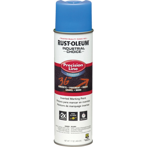 M1800 Water-Based Precision Line Marking Paint, 17 oz., Aerosol Can Nia-Chem Ltd.