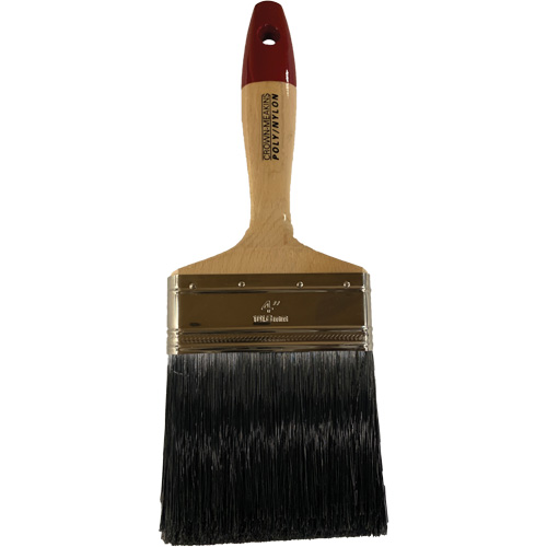 Pinceau, Poly/nylon, Manche Bois, Largeur de 4" Nia-Chem Ltd.