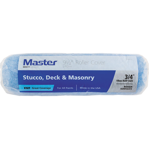 Master Knit Roller Cover, 19 mm (3/4") Nap, 240 mm (9-1/2") L Nia-Chem Ltd.