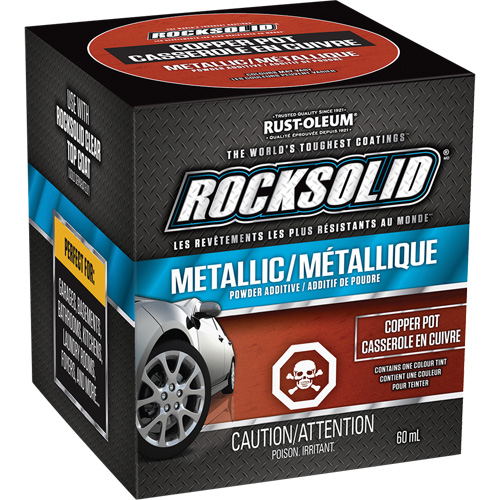 RockSolid&reg; Metallic Powder Additive, 60 mL, Bottle, Copper Pot Nia-Chem Ltd.