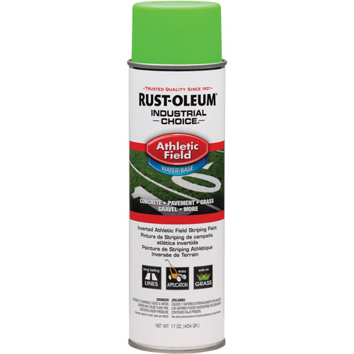Industrial Choice&reg; AF1600 Athletic Field Striping Paint, Green, Aerosol Can Nia-Chem Ltd.