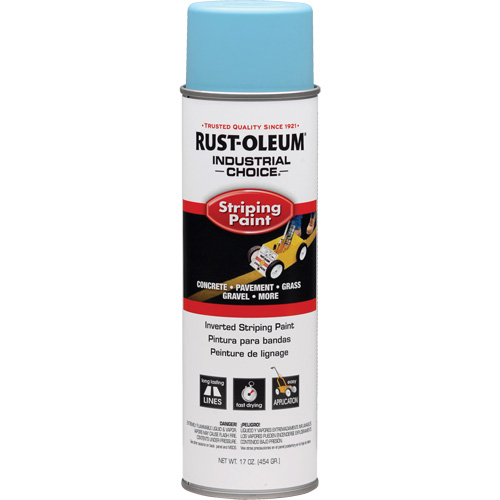 Peinture pour traçage de ligne &agrave; l'envers du syst&egrave;me S1600, Bleu, Canette a&eacute;rosol Nia-Chem Ltd.