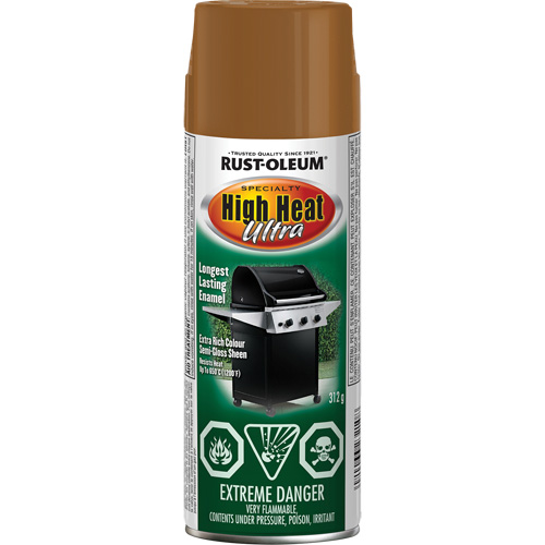 Peinture &eacute;mail en a&eacute;rosol haute temp&eacute;rature ultra Sp&eacute;cialit&eacute;, Canette a&eacute;rosol, Cuivre vieilli Nia-Chem Ltd.