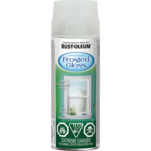 Peinture &agrave; pulv&eacute;riser Sp&eacute;cialit&eacute;, Canette a&eacute;rosol, Verre givr&eacute; Nia-Chem Ltd.