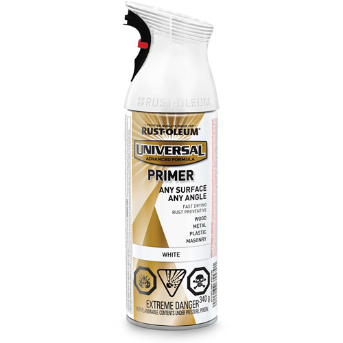 Universal&reg; Primer, White, Very Flat, Aerosol Can Nia-Chem Ltd.