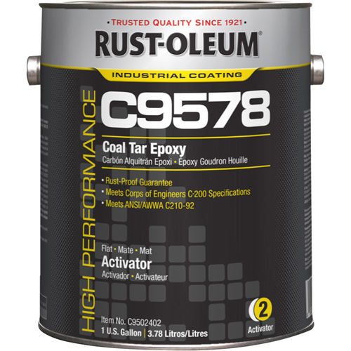 Activateur pour rev&ecirc;tement &eacute;poxydique &agrave; base de goudron de houille et &agrave; haute teneur en solides du syst&egrave;me C9578, Gallon Nia-Chem Ltd.