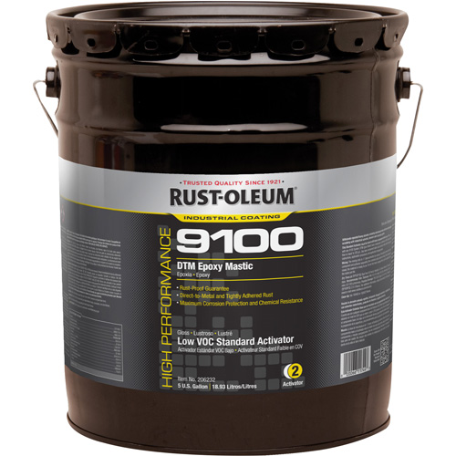 9100 System DTM Epoxy Mastic Standard 250 VOC Activator, 5 gal., Pail Nia-Chem Ltd.