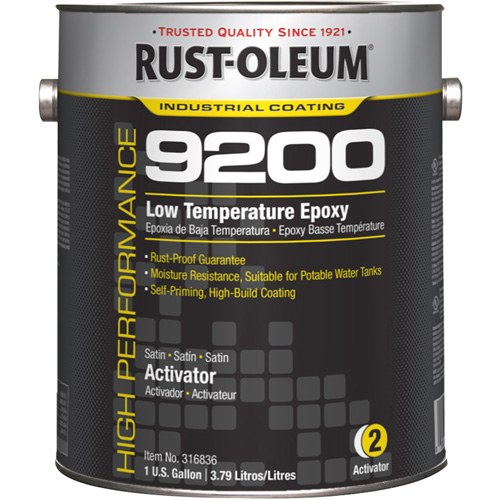 Activateur &agrave; basse temp&eacute;rature pour &eacute;poxy du syst&egrave;me 9200, Gallon Nia-Chem Ltd.