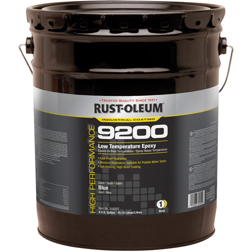 9200 System Low Temperature Epoxy Base, Blue, 4 gal., Pail Nia-Chem Ltd.