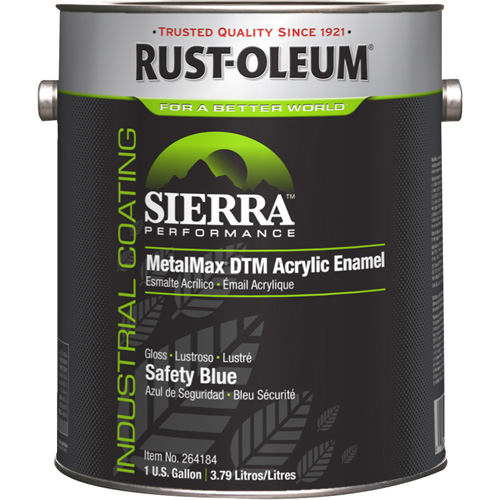 Sierra Performance MetalMax&reg; Plus DTM Acrylic Enamel, Gallon, Blue Nia-Chem Ltd.