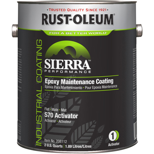 Sierra Performance S70/S71 Water-Based Epoxy Acrylic Primer Activator, Gallon, White Nia-Chem Ltd.
