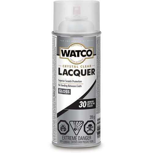 Watco&reg; Lacquer Wood Finish, 319 g, Clear, Gloss Nia-Chem Ltd.