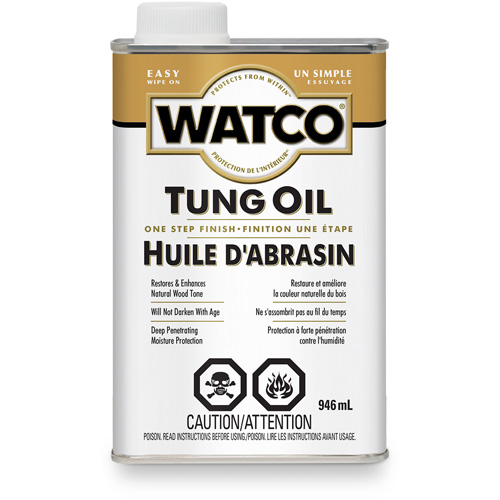 Huile dabrasin Watco, 946 ml, Transparent, Transparent Nia-Chem Ltd.