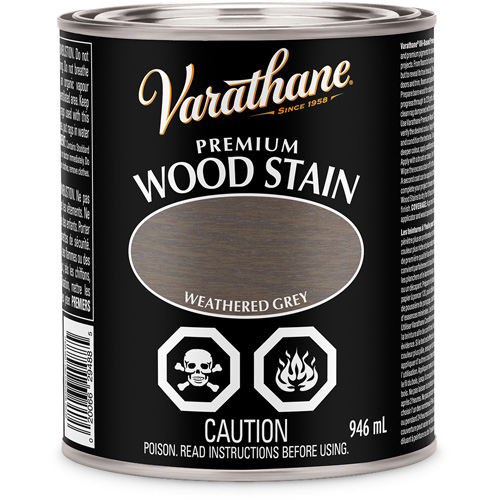 Varathane&reg; Premium Wood Stain, 946 ml, Weathered Grey Nia-Chem Ltd.