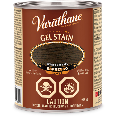 Teinture en gel de qualit&eacute; sup&eacute;rieure Varathane, 946 ml, Espresso Nia-Chem Ltd.