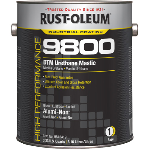 9800 System DTM Urethane Mastic, 1 gal., Alumi-Non, Gloss Nia-Chem Ltd.