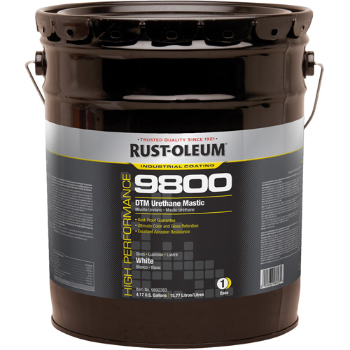9800 System DTM Urethane Mastic, 5 gal., White, High-Gloss Nia-Chem Ltd.