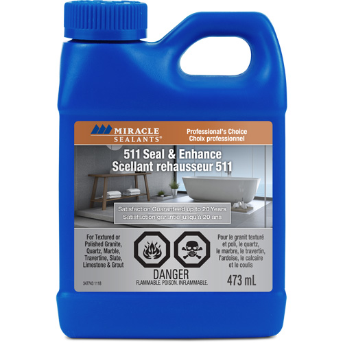 Scellant et rehausseur 511 Miracle Sealants, Cruche Nia-Chem Ltd.