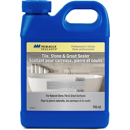 Scellant pour carreaux, pierres et coulis Miracle Sealants, Cruche Nia-Chem Ltd.