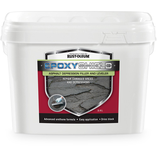 EpoxyShield&reg; Asphalt Depression Filler & Leveler, Pail, Black Nia-Chem Ltd.
