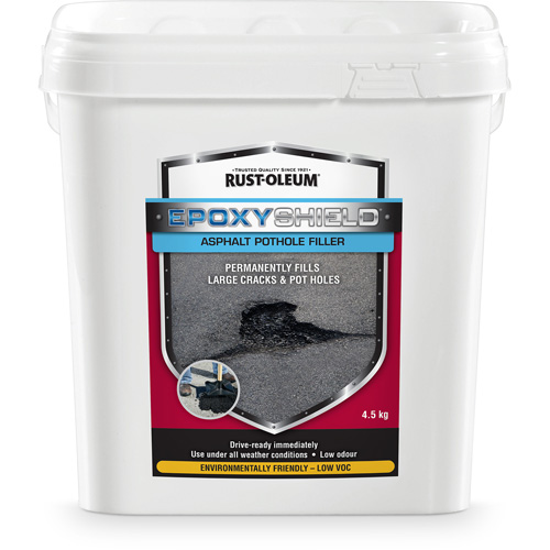 Remplisseur de nids-de-poule dasphalte EpoxyShield, Seau, Noir Nia-Chem Ltd.