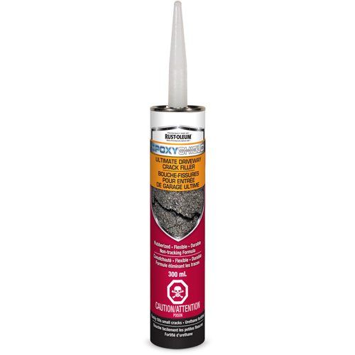 Mat&eacute;riau de remplissage de fissures pour entr&eacute;es Ultimate EpoxyShield, Cartouche, Noir Nia-Chem Ltd.