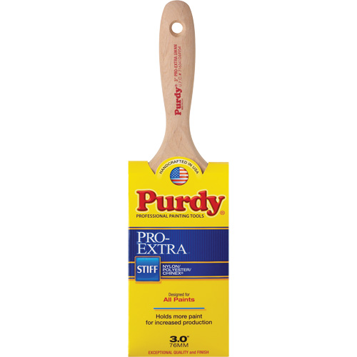 Pinceau Pro-Extra Swan, Mat&eacute;riau m&eacute;lang&eacute;, Manche Bois, Largeur de 3" Nia-Chem Ltd.