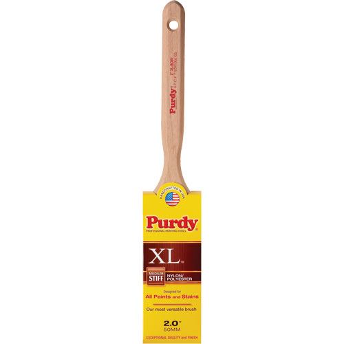 Pinceau XL Bow, Poly/nylon, Manche Bois, Largeur de 2" Nia-Chem Ltd.