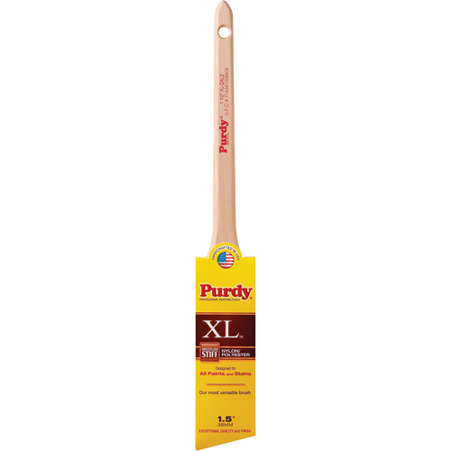 Pinceau XL Dale, Poly/nylon, Manche Bois, Largeur de 1-1/2" Nia-Chem Ltd.
