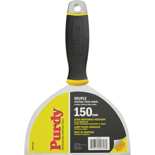 Couteau &agrave; joints de premi&egrave;re qualit&eacute;, Lame Acier inoxydable, Largeur 6", Manche Plastique Nia-Chem Ltd.