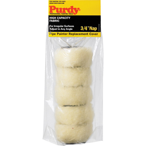 Pipe Painter Roller Refill, 19 mm (3/4") Nap, 177.8 mm (7") L Nia-Chem Ltd.