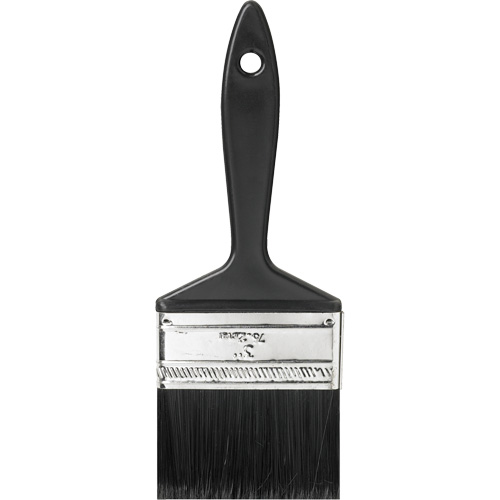 Pinceau &eacute;conomique, Polyol&eacute;fine, Manche Plastique, Largeur de 3" Nia-Chem Ltd.