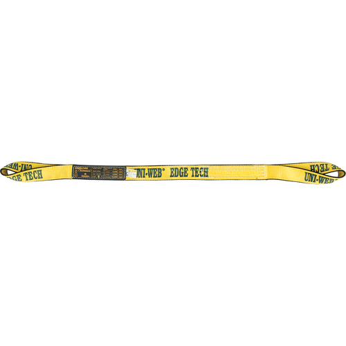Polyester Sling, Double Ply, Twisted Eye, Type 4, 2" W x 12' L, 6200 lbs. Vertical Cap. Nia-Chem Ltd.