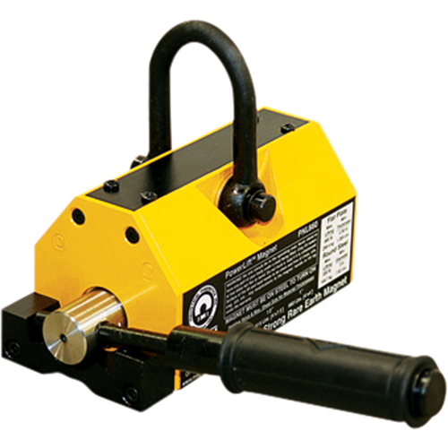 Aimants Powerlift, Capacit&eacute; de retenue 250 lb (0,125 tonne), 5" lo x 2-5/8" la x 6-5/8" h Nia-Chem Ltd.