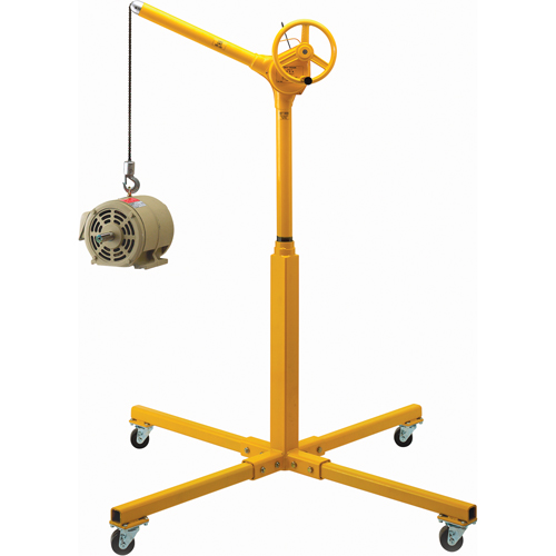 Tall Industrial Lifting Device with Mobile Base, 500 lbs. (0.25 tons) Capacity Nia-Chem Ltd.