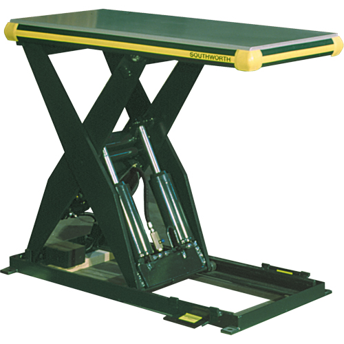 Hydraulic Backsaver Scissor Lift Table, Steel, 48" L x 36" W, 4000 lbs. Capacity Nia-Chem Ltd.