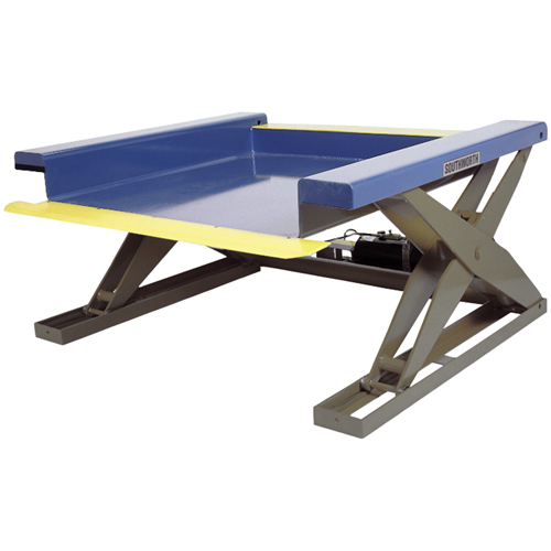Hydraulic Floor-Height Scissor Lift Tables, Steel, 4000 lbs. Capacity Nia-Chem Ltd.