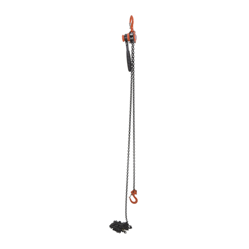Mini Lever Hoist, 20' Lift, 1000 lbs. (0.5 tons) Capacity, Steel Chain Nia-Chem Ltd.