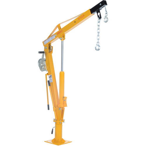 Winch Operated Truck Jib Crane, 1000 lbs. (0.5 tons) Capacity, 86-1/2" Max. Clearance Nia-Chem Ltd.