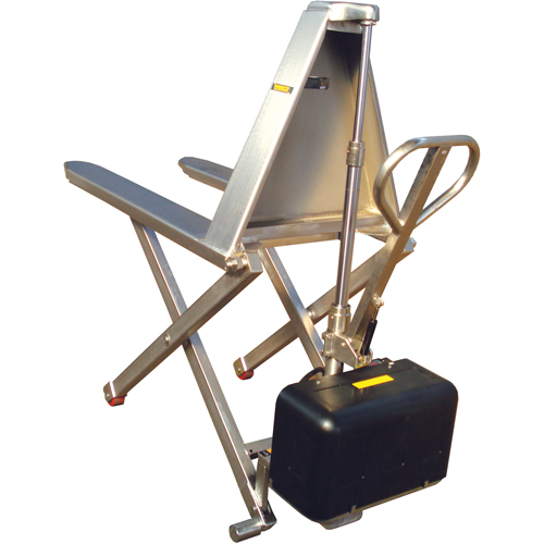 Leveur &eacute;lectrique &eacute;lev&eacute;e en acier inoxydable, SSTHL27E, Acier inoxydable, Capacit&eacute; de 2200 lb Nia-Chem Ltd.