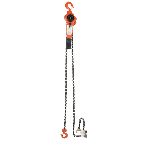 Lever Chain Hoist, 5' Lift, 3000 lbs. (1.5 tons) Capacity, Alloy Steel Chain Nia-Chem Ltd.