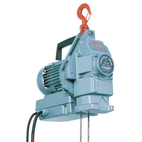 Palan &eacute;lectrique portatif &agrave; c&acirc;ble d'acier Minifor TR30 Nia-Chem Ltd.