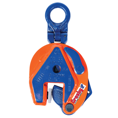 IPU10 Universal Lifting Clamp, 12000 lbs. (6 tons), 0" - 2" Jaw Opening Nia-Chem Ltd.