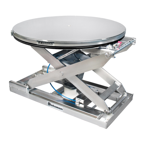 Positionneur pour palette &agrave; nivellement automatique EZ Loader SS - 100% acier inoxydable, 43" lo x 43" la, Capacit&eacute; 4000 lb Nia-Chem Ltd.