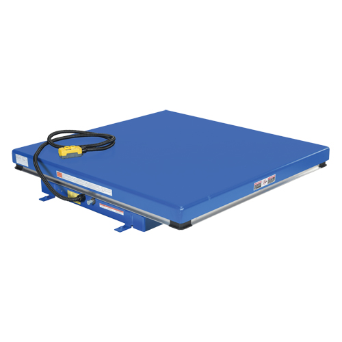 Hydraulic Scissor Lift Table, Steel, 72" L x 48" W, 3000 lbs. Cap. Nia-Chem Ltd.