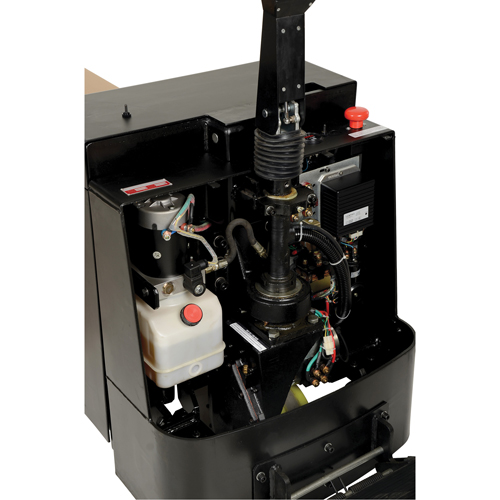 Fully Powered Electric Pallet Truck With  Stand-On Platform, 4500 lbs. Cap., 96" L x 30" W Nia-Chem Ltd.